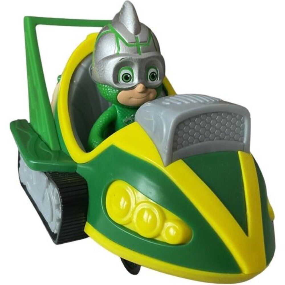 PJ Masks Gekko-Mobile & Gekko Figure Playset - Green & Yellow